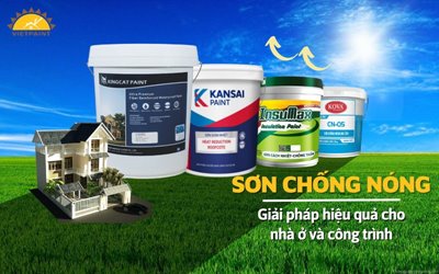 Sơn chống nóng - Giải pháp hiệu quả cho công trình, nhà xưởng