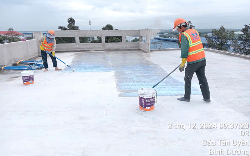 Chống thấm sàn mái và Sân thượng hiệu quả